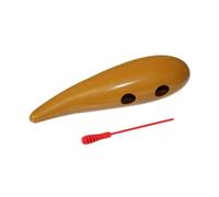 HuadaXtai Strumento a percussione latina Guiro a forma di pesce con giocattolo musicale musicale per raschiatura per amanti della musica per l'apprendimento