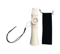 HuadaXtai Strumento Musicale Kazoo per Facile Utilizzo con Chitarra E Ukulele, Bianco