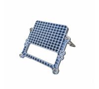 HuadaXtai Supporto Motore Gommone Staffa Fuoribordo Reggimotore Kayak per Canotti E Gommoni Base Stabile Materiale Acciaio Plastica Riduce Attrito Migliora, Tipo E