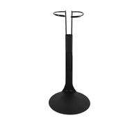 HuadaXtai Supporto per Action Figure Regolabile in Altezza, Espositore in Metallo, Mini Organizer da Scrivania per Bambole, Supporto Adatto per Collezionisti, E, Nero