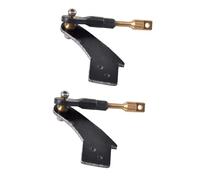 HuadaXtai Testa a Sfera da 3,8 Mm X 20 Mm, Filo di Acciaio da 0,5 Mm X 2 M per Angolo del Timone di Un Aereo RC