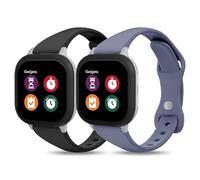Huadea Confezione da 2 cinturini sottili in silicone compatibili con Gabb Watch 3e Band 3 2 1/Gizmo Adventrue 3 3 2 1/SyncUP & Cosmo JrTrack 5/4/3/2 SE/2/JrTrack, 20 mm, sottile, sottile, morbido
