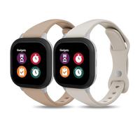 Huadea Confezione da 2 cinturini sottili in silicone compatibili con Gabb Watch 3e Band 3 2 1/Gizmo Adventrue 3 3 2 1/SyncUP & Cosmo JrTrack 5/4/3/2 SE/2/JrTrack, 20 mm, sottile, sottile, morbido