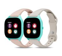 Huadea Confezione da 2 cinturini sottili in silicone compatibili con Gabb Watch 3e Band 3 2 1/Gizmo Adventrue 3 3 2 1/SyncUP & Cosmo JrTrack 5/4/3/2 SE/2/JrTrack, 20 mm, sottile, sottile, morbido