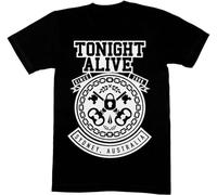 Huadian Tonight Alive Ta Keys Tee T-Shirt Mens T-Shirt Black XL