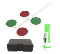 HuadZhylyx Vale la Pena 4 Punti Luce Elettronica Portatile per soppressione degli Occhi Controllo binoculare 4 Punti Luce per Bambini Negozio di Occhiali per Adulti