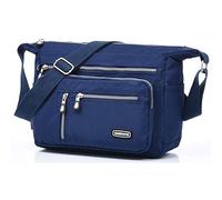 HUAERYOUYUE Borsa Tracolla Impermeabile Borse a Spalla Donna Borsa Laterale Leggero Borse da Viaggio Sportiva Sacchetto Casuale Borsetta per Libri Borsello Scuola