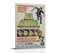 HUAEYWQBERRH Lost Command Poster per soggiorno camera da letto, stampa artistica decorativa da parete, 20 x 30 cm, stile cornice