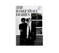 HUAEYWQBERRH Poster decorativo con stampa di The Basketball Diaries, per soggiorno e camera da letto, 60 x 90 cm, senza cornice