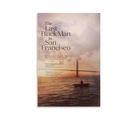 HUAEYWQBERRH Poster decorativo da parete con l'ultimo uomo nero a San Francisco, per soggiorno e camera da letto, 60 x 90 cm, senza cornice