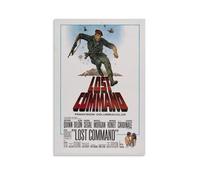 HUAEYWQBERRH Poster decorativo per soggiorno e camera da letto, motivo: Lost Command, 50 x 75 cm, senza cornice