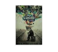 HUAEYWQBERRH Poster per Lucio per soggiorno, camera da letto, decorazione artistica da parete, stampa, 40 x 60 cm, senza cornice