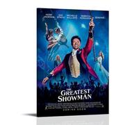 HUAEYWQBERRH The Greatest Showman, poster per soggiorno e camera da letto, stampa artistica da parete, 60 x 90 cm, stile cornice