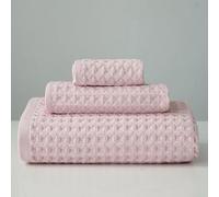 Huafu Asciugamano da bagno in 100% cotone, telo da spiaggia di classe A, per adulti, per uso domestico, oversize, utilizzato per stanze, palestre, spiagge e piscine (rosa)