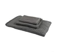 Huafu Asciugamano da bagno in 100% cotone, telo mare di classe A, per adulti, per uso domestico, oversize, utilizzato per stanze, palestre, spiagge e piscina (grigio scuro)