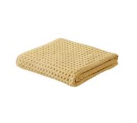 Huafu Asciugamano da bagno in 100% cotone, telo mare di classe A, per adulti, per uso domestico, oversize, utilizzato per stanze, palestre, spiagge e piscine (giallo)