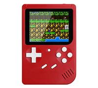 HUAGE - Console da gioco retrò con manico retrò, mini console da gioco incorporata 500 giochi classici, schermo da 3 pollici, supporto uscita TV, regalo per bambini e adulti