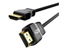 huaham Cavo in fibra ottica certificato UL CL3 HDMl 25FT, 48 Gbps cavo HDMI 2.1 ultra piccolo 8K60Hz e 4K120Hz, supporto eARC, Dolby, compatibile con Blu-ray Roku LG PS5 PS4