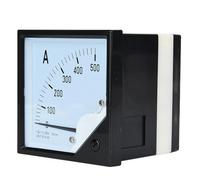 Huairdum 500A AC Pannello Amperometro per Sistemi di Controllo, | Misuratore di corrente di precisione classe 1,5, metro quadrato per pannelli industriali,