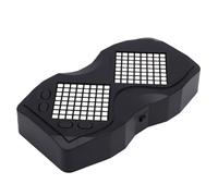 Huairdum Clessidra Digitale a LED, Display a Punti LED con Funzione Magnetica Timer Personalizzabile da 1 a 60 Minuti, per l'apprendimento della Cucina (BLACK)