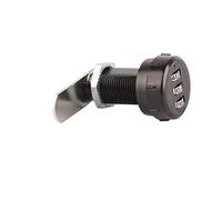 Huairdum Combinazione a 3 Cifre Cam Lock per Armadietti Cassetti, (L=30.5 | Blocco password senza chiave in lega di zinco, codice ripristinabile, nessuna configurazione a vite per armadietti per