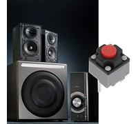 Huairdum Interruttore Tattile, Interruttore a Pulsante Tattile Micro Momentaneo 6x6x7,3 Mm, a Pulsante con Elevata Durata, Ideale per Elettrodomestici, Attrezzature di Sicurezza, Giocattoli,