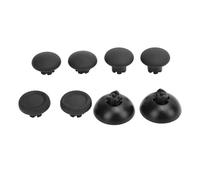 Huairdum Kit di Sostituzione del Cappuccio della Levetta, 3 Cappucci con Impugnatura Confortevole e Migliorata in Altezza con 2 Joystick Sostituibili per e Controller Pro (BLACK)