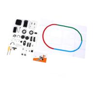 Huairdum Kit per Auto Robot Visiva AI, Riconoscimento Target Colore Open Source Codifica Visiva Auto Robot Intelligente, Supporto Programmazione Scratch e Python per Edifici Educativi