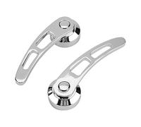 Huairdum Maniglie per Portiere Auto, Set da 2 Pezzi per Auto Classiche, | Ferramenta per porte esterne vintage, ferro placcato, maniglie di ricambio per Hot Rod e restauro