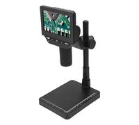 Huairdum Nuovo Microscopio Digitale da 4,3", Microscopio con Ingrandimento 1000x con Supporto e Schermo HD Ruotabile e Luci a LED, Fotocamera con Lente d'Ingrandimento USB per Riparazioni