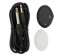 Huairdum Pickup per Ukulele, Trasduttore Passivo Alla Buca, Amplificatore Acustico con Supporto Adesivo e Jack da 6,35 Mm o 3,5 Mm, Ideale per Performance Dal Vivo di Mandolino (MP50)