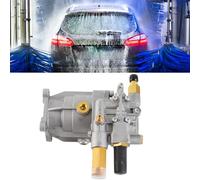 Huairdum Pompa per Idropulitrice Ad Alta Pressione, 2610-3000PSI 2,2-,4 GPM Pompa per Lavatrice Ad Albero Orizzontale da 3/4 Pollici con Doppio di Tenuta e Scaricatore Regolabile, Ideale per Simpson