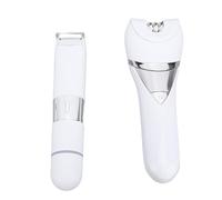 Huairdum Rifinitore Elettrico per del Corpo, IPX6 Ricaricabile Tramite USB con Testina Smerigliatrice per Piedi, Ideale per Uomini e Donne, Depilazione Pubica, Rasatura Ed Esfoliante