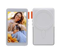 Huairdum Schermo Selfie per Telefono, Schermo Selfie Vlog per Telefono con Forte Attacco Magnetico, Monitor Fotocamera Posteriore con Display 1080P, per la Connessione a Telefoni Cellulari