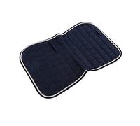 Huairdum Sottosella Morbido e Traspirante, Sottosella per Cavallo Inglese Multiuso, per Cavallo con Cinturino e Sottopancia in Tessuto PP, Ideale per (Blu Scuro)