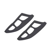 Huairdum Stencil per Ombretto Strumento Riutilizzabile per il Trucco degli Occhi, 2 Pezzi a Forma di Mezzaluna con Bordo Dritto, Ideale per Look Delicati e Audaci e in Viaggio
