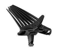 Huairdum Volume Pincher Root Lift Strumenti per lo Styling dei Capelli, Nessun Danno Calore Antiscivolo 19 Denti Fini Volume dei Capelli per Donne Uomini Piatti Fini, Strumento per in Polimero (BLACK)