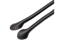 HUAJINGKEJI 1 pratico manico per borsa in pelle PU, lunghezza 50 cm, cinturino di ricambio per borsa, per realizzare borse e portafogli da cucire, Marrone scuro, Total length 50cm