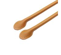 HUAJINGKEJI 1 pratico manico per borsa in pelle PU, lunghezza 50 cm, cinturino di ricambio per borsa, per realizzare borse e portafogli da cucire, Giallo, Total length 50cm