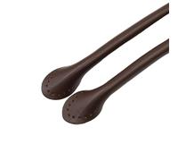 HUAJINGKEJI 1 pratico manico per borsa in pelle PU, lunghezza 50 cm, cinturino di ricambio per borsa, per realizzare borse e portafogli da cucire, Giallo chiaro., Total length 50cm