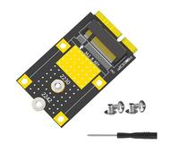 HUAJINGKEJI Adattatore da MSATA a 2230/2242 Stati Scheda disco a MSATA Adattatore Connettori scheda per computer Scheda di connessione Computer