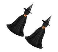 HUAJINGKEJI Altezza regolabile Incandescente Halloween Spettro Decorazione con Luci LED per Portico Cortile Haunting Houses