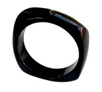 HUAJINGKEJI Braccialetto moderno in resina spessa con motivo geometrico colorato, gioiello elegante, accessorio da polso in resina, Misura unica, come descritto