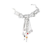 HUAJINGKEJI Collana alla moda in lega di ispirazione vintage, gioiello alla moda, collana regolabile per amanti della moda, Misura unica, come descritto, come descritto