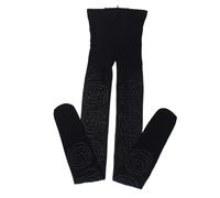 HUAJINGKEJI Collant 8D Sottile Trasparente Colorato per Le Donne Sottoculture Cerchi Estetici Modello Collant di Seta Calze Leggings Calze Calze Calze, Doppio nero, XXS-3XL