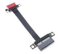 HUAJINGKEJI Flessibile PCIE 4 A 1X Cavo Adattatore di Conversione 180/90degree Installa Per Mining E Compiti Intensivi Dati Gestione dei Cavi Organizzata