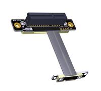 HUAJINGKEJI Flessibile PCIE 4 A 1X Cavo Adattatore di Conversione 180/90degree Installa Per Mining E Compiti Intensivi Dati Gestione dei Cavi Organizzata
