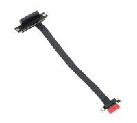 HUAJINGKEJI Flessibile PCIE 4 A 1X Cavo Adattatore di Conversione 180/90degree Installa Per Mining E Compiti Intensivi Dati Gestione dei Cavi Organizzata