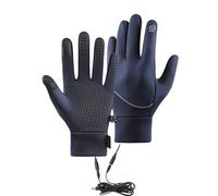 HUAJINGKEJI Guanti caldi invernali per sport all'aria aperta sci guanti riscaldati elettrici USB scaldamani antiscivolo guanto da moto invernale durevole touch screen antiscivolo moto