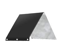 HUAJINGKEJI Il forte tetto permanente dell'area giochi protegge il tessuto verniciato argento 210D per la copertura all'aperto resistente dell'attrezzatura del gioco del teatro 132x226cm dei bambini